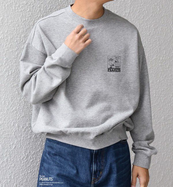 SHIPS any「SHIPS any: SNOOPY コラボ コミック グラフィック プリント スウェット◇」|スウェット・ジャージ|