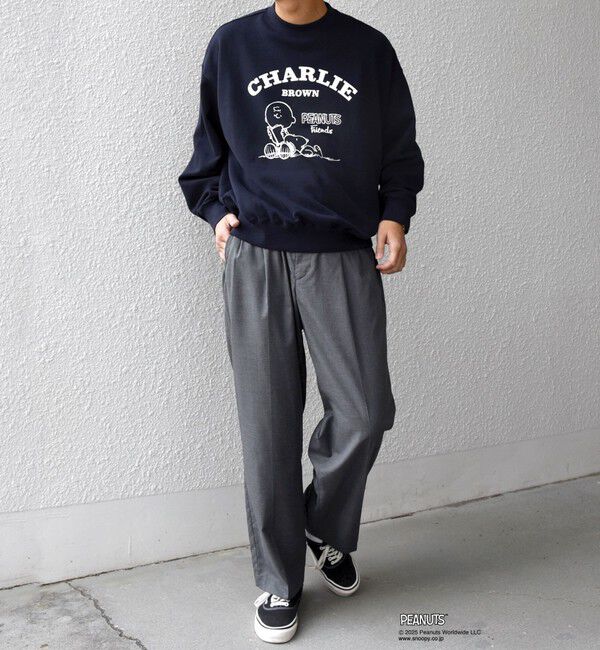 SHIPS any「SHIPS any: SNOOPY コラボ コミック グラフィック プリント スウェット◇」|スウェット・ジャージ|