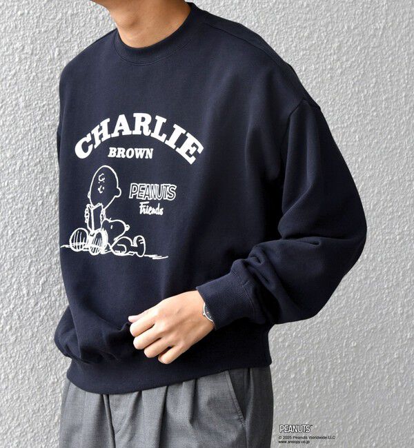 SHIPS any「SHIPS any: SNOOPY コラボ コミック グラフィック プリント スウェット◇」|スウェット・ジャージ|