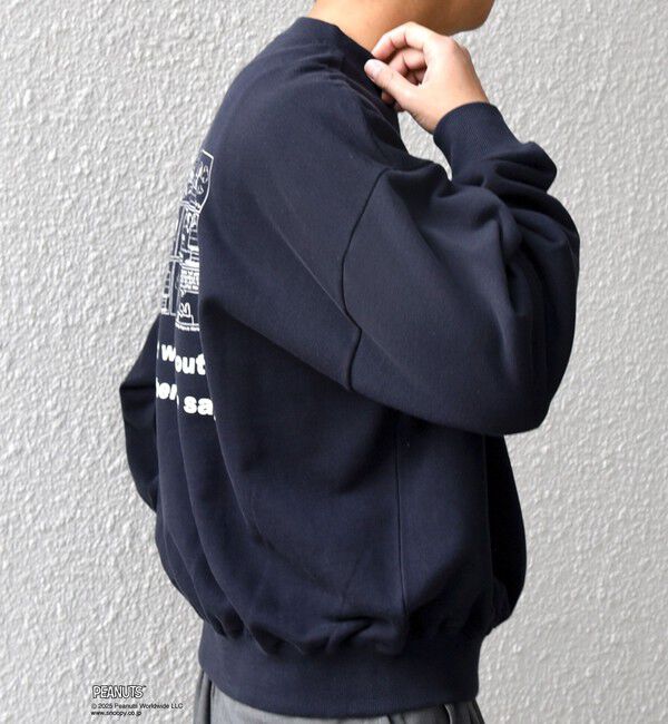 SHIPS any「SHIPS any: SNOOPY コラボ コミック グラフィック プリント スウェット◇」|スウェット・ジャージ|