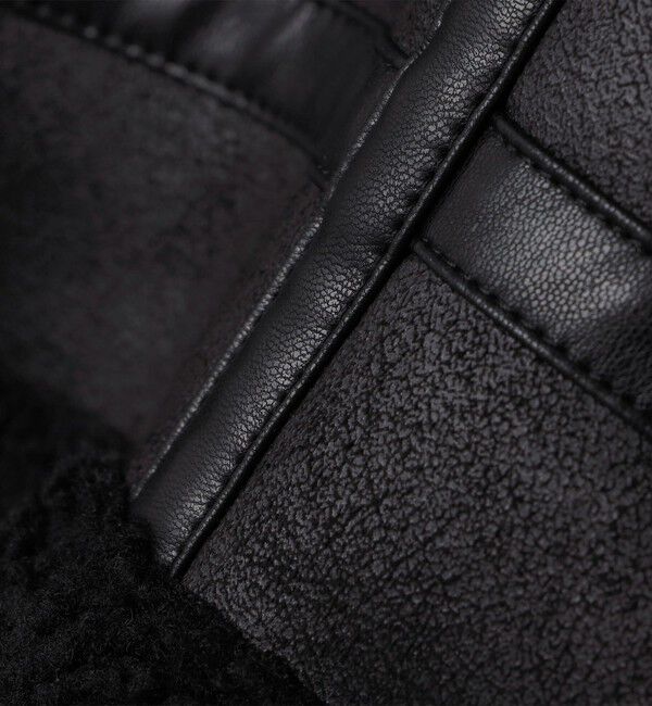 SHIPS「BENCH MARKING SHIRTS: フェイク ムートン B3 ブルゾン」|その他|