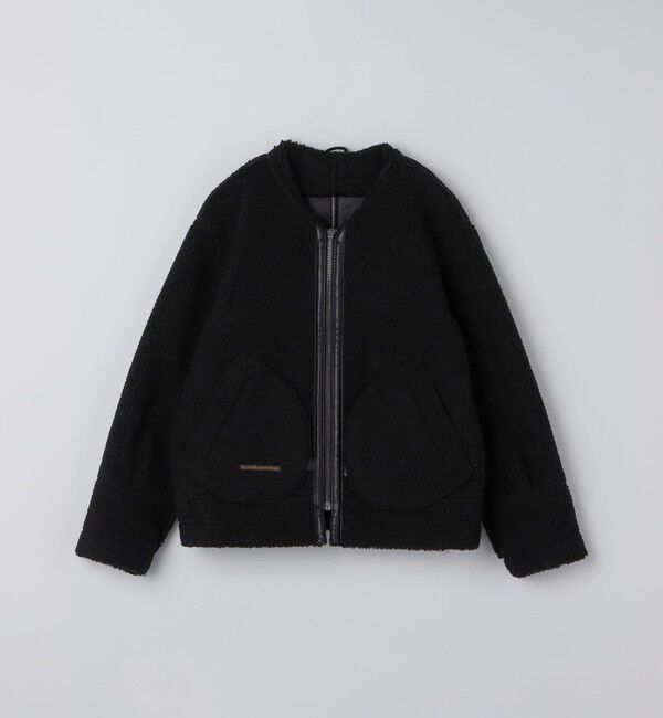 SHIPS「BENCH MARKING SHIRTS: フェイク ムートン B3 ブルゾン」|その他|