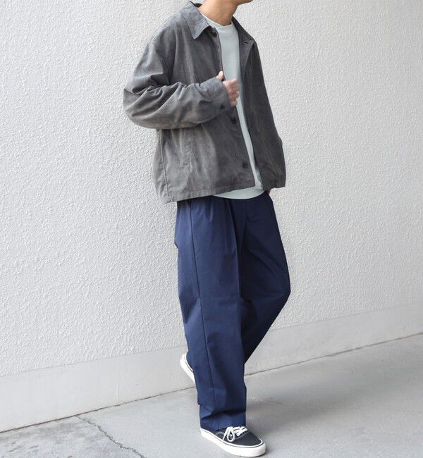 SHIPS any「SHIPS any: ピーチスキン リラックス ポケット ボタン ブルゾン◇」|ブルゾン・スタジャン|