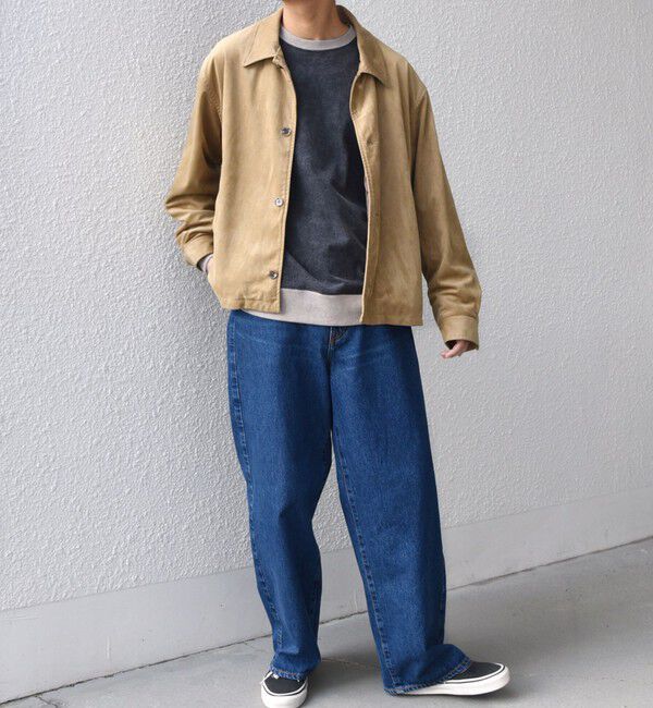 SHIPS any「SHIPS any: ピーチスキン リラックス ポケット ボタン ブルゾン◇」|ブルゾン・スタジャン|