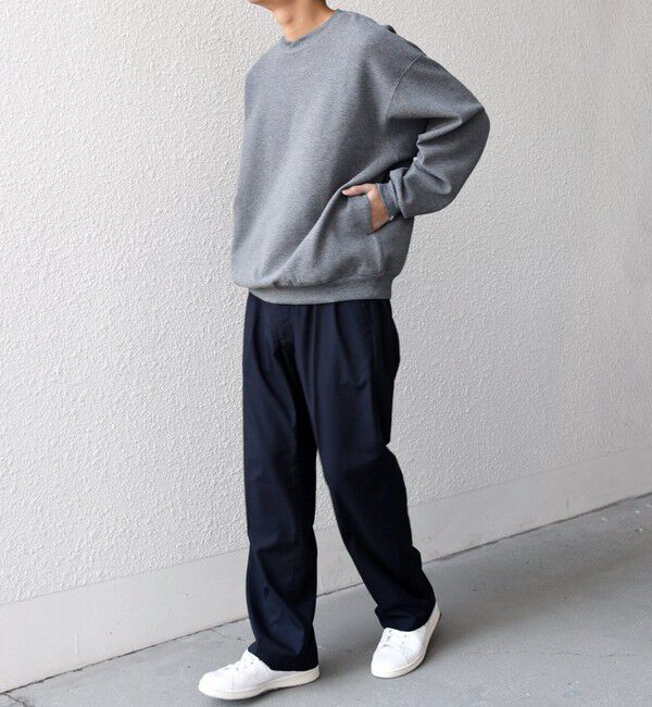 SHIPS any「SHIPS any:〈洗濯機可能〉フクレ ジャガード ダンボール レイヤード ネック プルオーバー◇」|スウェット・ジャージ|