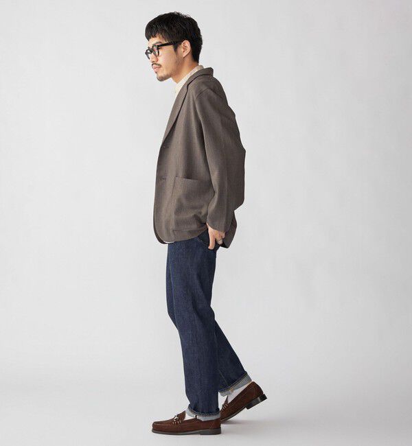 SHIPS「SHIPS: ハイブリッド ツイル ジャケット」|テーラードジャケット|