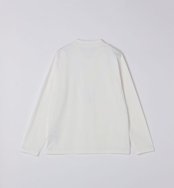 SHIPS「【WEB限定】SHIPS:〈手洗い可能/抗菌/防臭〉シルケット ビズ Vネック ロングスリーブ」|Tシャツ・カットソー|