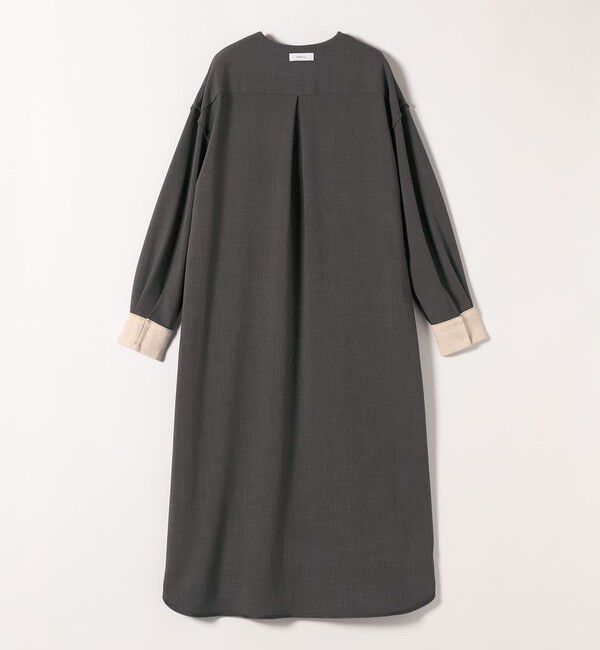 SHIPS any「《予約》SHIPS any:〈洗濯機可能〉セーラーカラー 配色 ジップ ワンピース」|ワンピース|