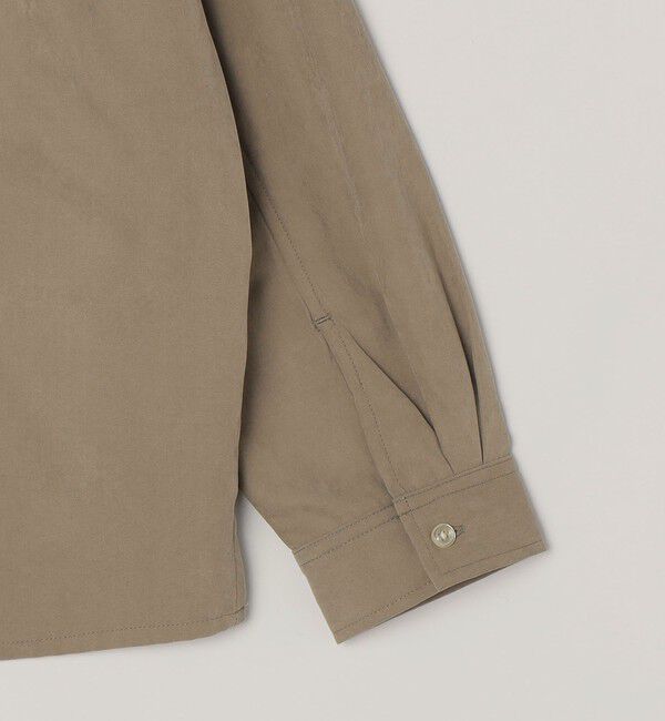 SHIPS any「SHIPS any:〈洗濯機可能〉フェード ピーチスキン ポケット バンドカラー シャツ 26SS◆」|シャツ・ブラウス|