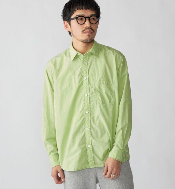 SHIPS「SHIPS: FAbRICA ロングスリーブ レギュラーカラー シャツ」|シャツ・ブラウス|