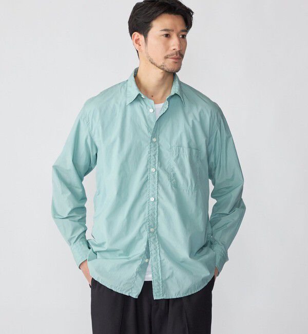 SHIPS「SHIPS: FAbRICA ロングスリーブ レギュラーカラー シャツ」|シャツ・ブラウス|