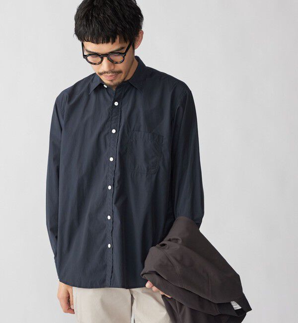 SHIPS「SHIPS: FAbRICA ロングスリーブ レギュラーカラー シャツ」|シャツ・ブラウス|