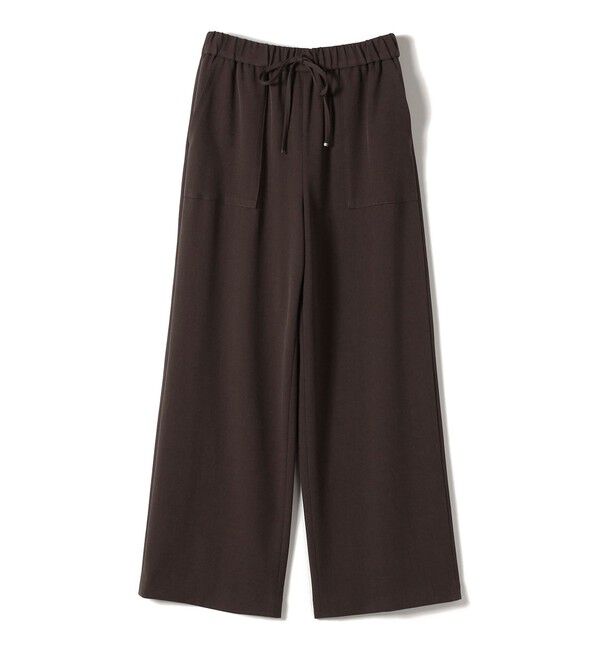 SHIPS for women「〈手洗い可能〉梳毛調ポケット デザイン ストレッチ ドロスト パンツ」|その他|