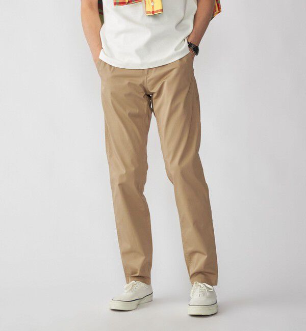 SHIPS「SHIPS: ライト カラー テーパード チノ」|チノ|ベージュ