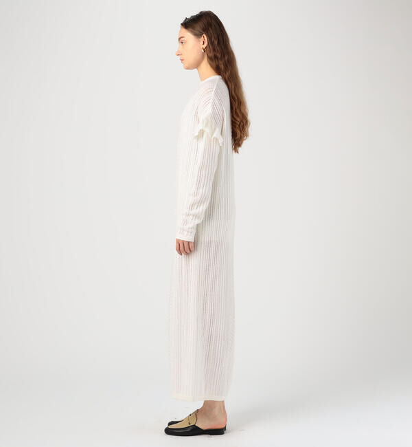 Ballsey「フォルテッドレース フリルスリーブワンピース」|ワンピース|