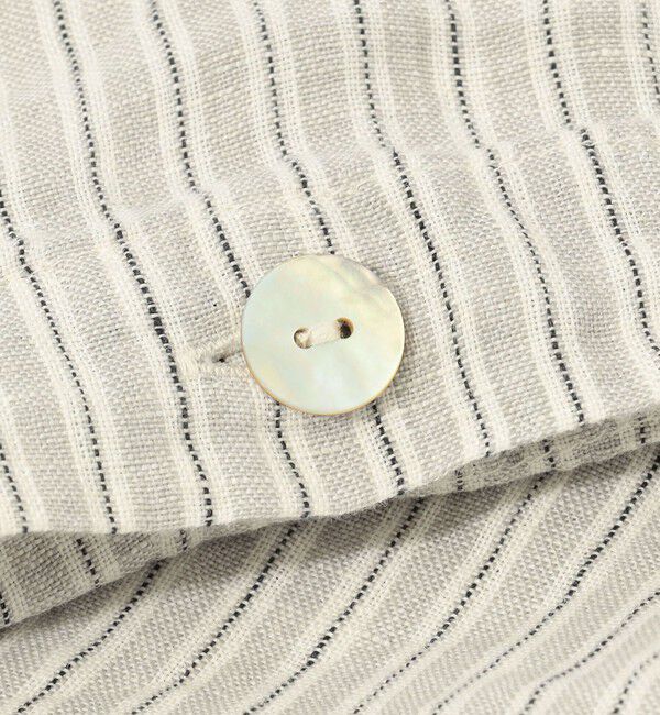TOMORROWLAND HOME「ストライプリネン 掛布団カバー（セミダブル）」|その他|