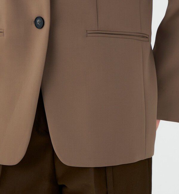 Ballsey「ライトダブルクロス 2Bボクシージャケット」|テーラードジャケット|