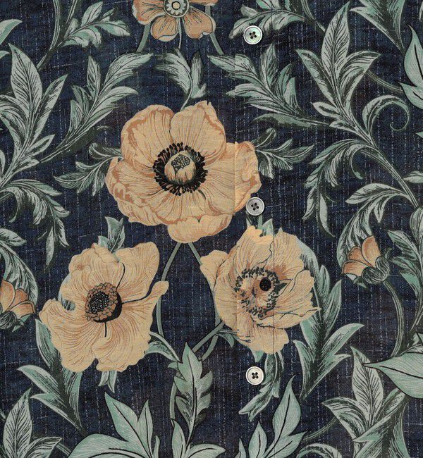 MACPHEE「【WEB先行予約】ウォールペーパープリント ノースリーブワンピース」|ワンピース|