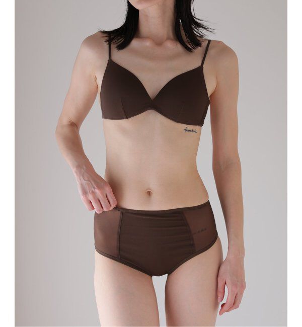 EMILYWEEK「【ESSENTIAL】ハイライズショーツ（ベージュ、ブラウン）」|インナー|