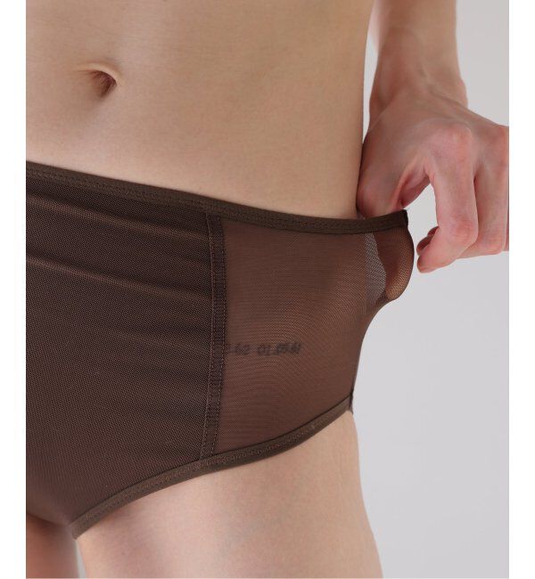 EMILYWEEK「【ESSENTIAL】ハイライズショーツ（ベージュ、ブラウン）」|インナー|