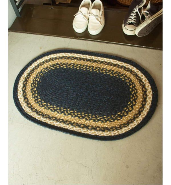 ACME「HEARTH RUG 51x76cm ハースラグ マット ラグマット」|その他|ネイビー