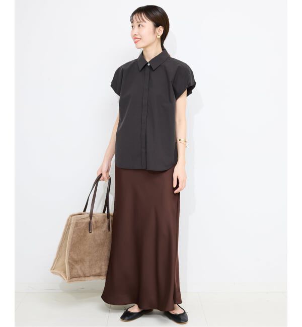 SLOBE IENA「《WEB限定/追加2》バルーンスリーブブラウス」|シャツ・ブラウス|