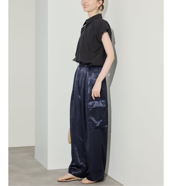 SLOBE IENA「《WEB限定/追加2》バルーンスリーブブラウス」|シャツ・ブラウス|