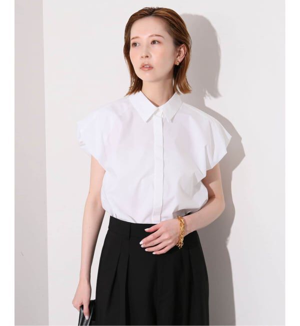 SLOBE IENA「《WEB限定/追加2》バルーンスリーブブラウス」|シャツ・ブラウス|