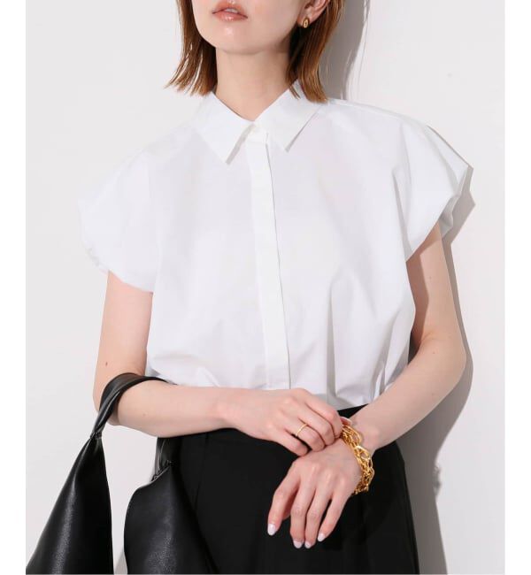 SLOBE IENA「《WEB限定/追加2》バルーンスリーブブラウス」|シャツ・ブラウス|