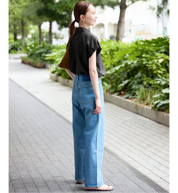 SLOBE IENA「《WEB限定/追加2》バルーンスリーブブラウス」|シャツ・ブラウス|