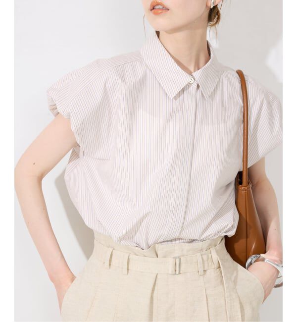 SLOBE IENA「《WEB限定/追加2》バルーンスリーブブラウス」|シャツ・ブラウス|