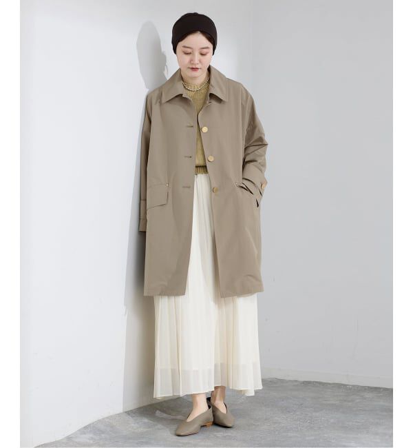 IENA「《一部カラー別注/予約》MACKINTOSH/マッキントッシュ HUMBIE MB L261HI1158BGALK」|ステンカラーコート|