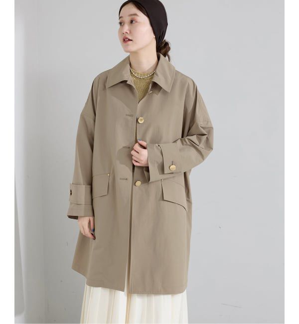 IENA「《一部カラー別注/予約》MACKINTOSH/マッキントッシュ HUMBIE MB L261HI1158BGALK」|ステンカラーコート|