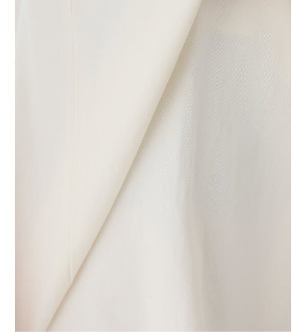 SLOBE IENA「《追加》パウダリーチノタックカーブトラウザー」|チノ|