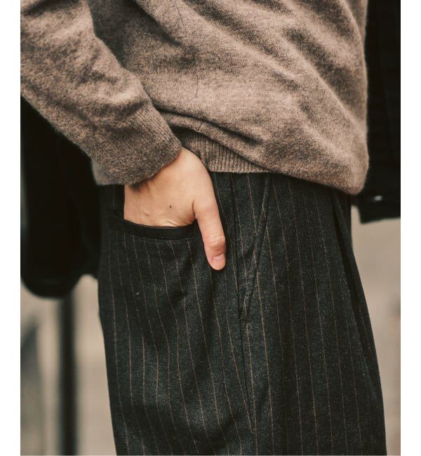 417 EDIFICE「追加【WOOSTEDLIKE】ワイドイージースラックス」|スラックス|