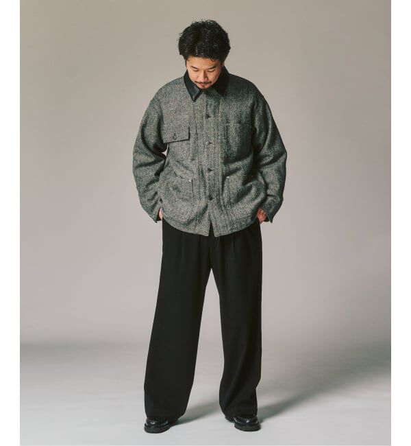 417 EDIFICE「追加【WOOSTEDLIKE】ワイドイージースラックス」|スラックス|