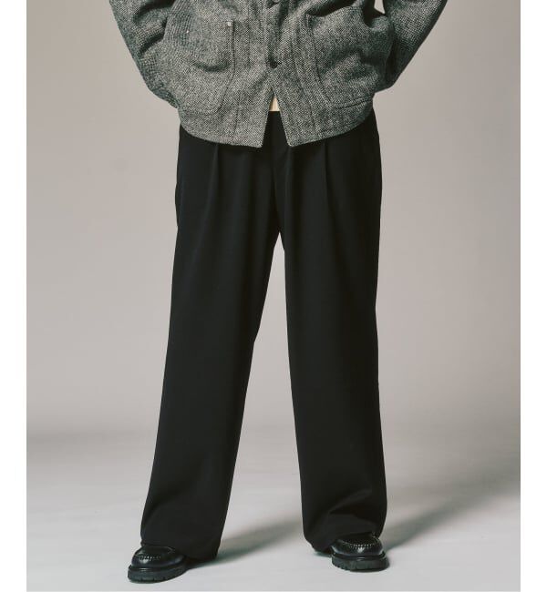 417 EDIFICE「追加【WOOSTEDLIKE】ワイドイージースラックス」|スラックス|