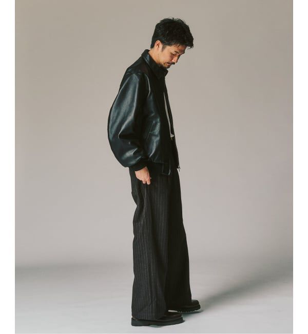 417 EDIFICE「追加【WOOSTEDLIKE】ワイドイージースラックス」|スラックス|