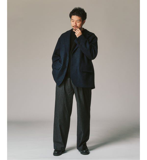 417 EDIFICE「追加【WOOSTEDLIKE】ワイドイージースラックス」|スラックス|