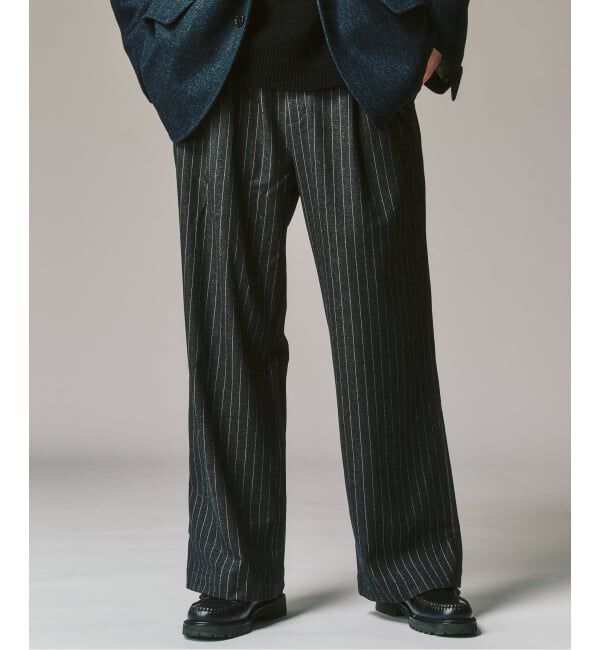 417 EDIFICE「追加【WOOSTEDLIKE】ワイドイージースラックス」|スラックス|