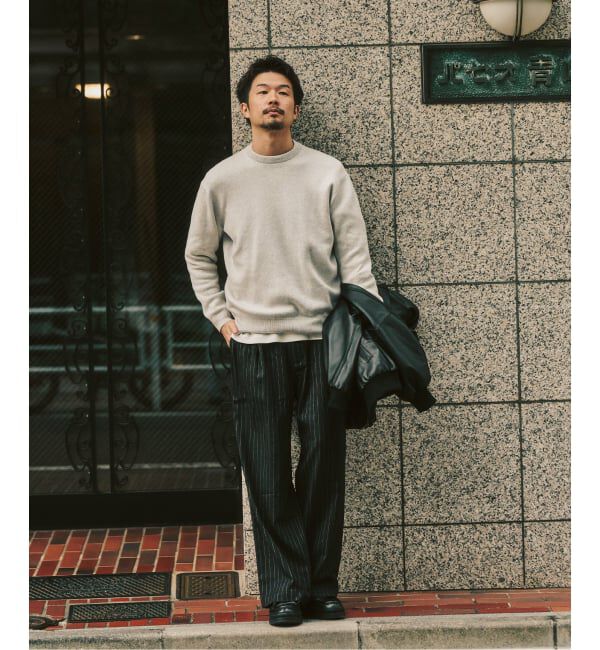 417 EDIFICE「追加【WOOSTEDLIKE】ワイドイージースラックス」|スラックス|