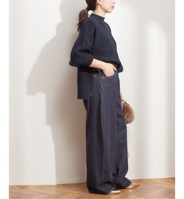 journal standard L'essage「《追加3》ルーズウェービング 3D デニムパンツ」|デニム|