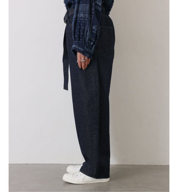 journal standard luxe「10OZデニム カルバパンツ」|デニム|