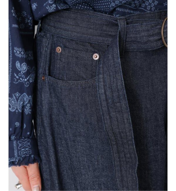 journal standard luxe「10OZデニム カルバパンツ」|デニム|