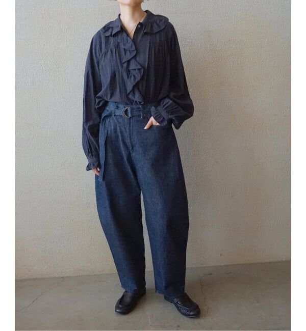 journal standard luxe「10OZデニム カルバパンツ」|デニム|