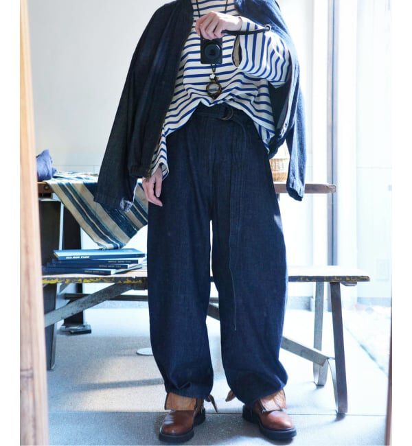 journal standard luxe「10OZデニム カルバパンツ」|デニム|