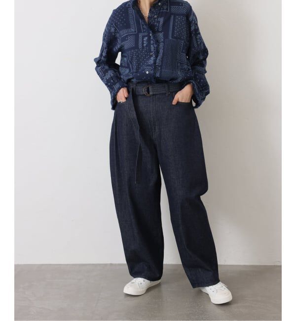 journal standard luxe「10OZデニム カルバパンツ」|デニム|
