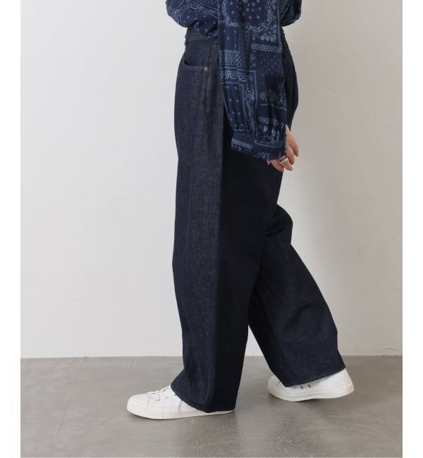 journal standard luxe「10OZデニム カルバパンツ」|デニム|
