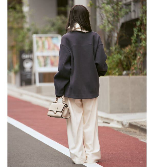 MTRレイズドネックジップコート（NOBLE）｜ルミネのファッション通販