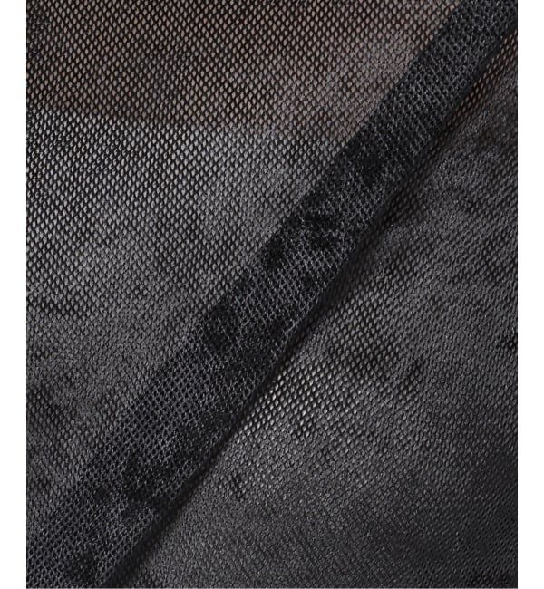 NOBLE「N.Jam/エヌジャム メッシュベロアTOP」|Tシャツ・カットソー|